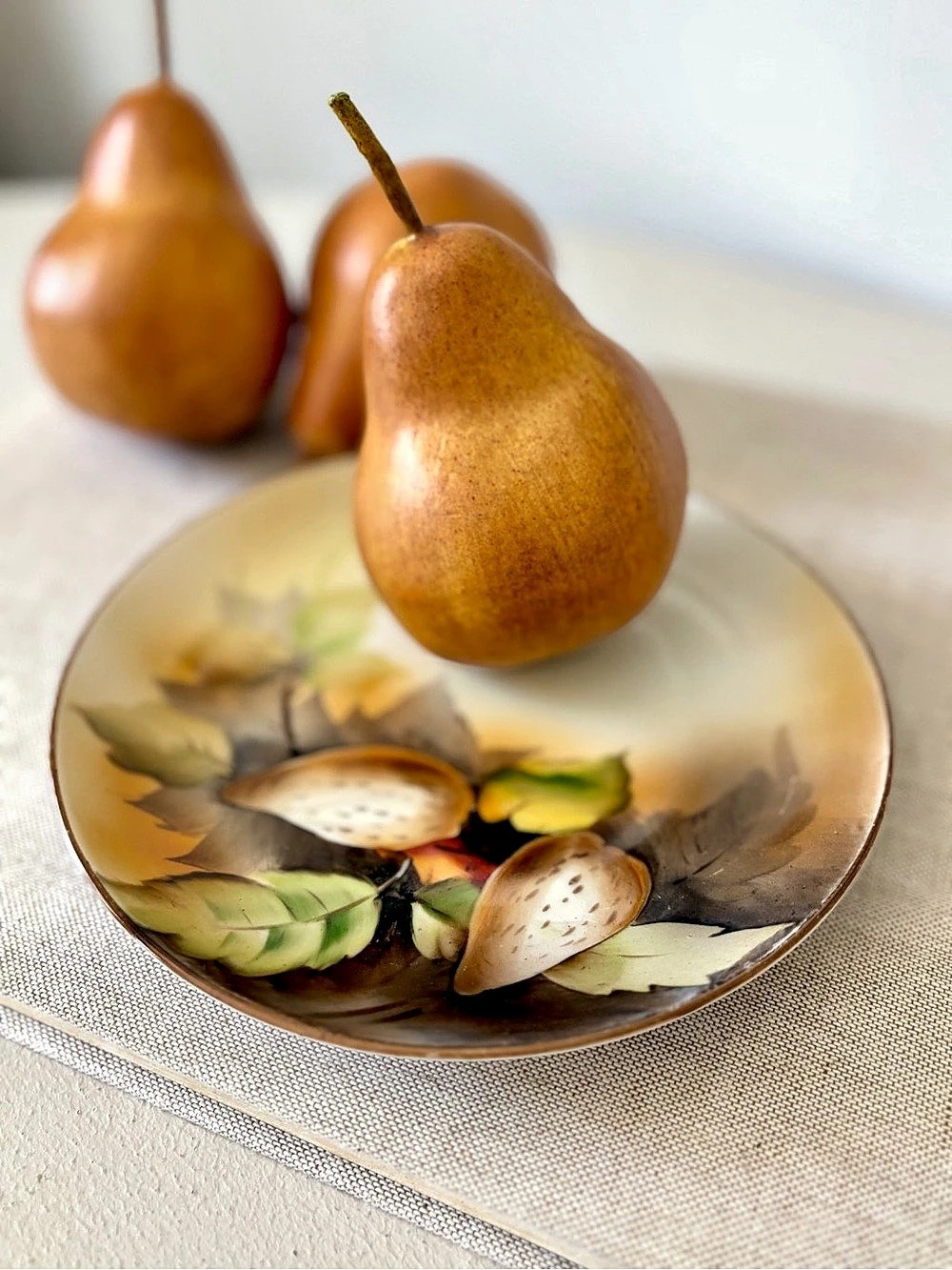 1920-30’s Noritake Hand-Painted Nut Plate